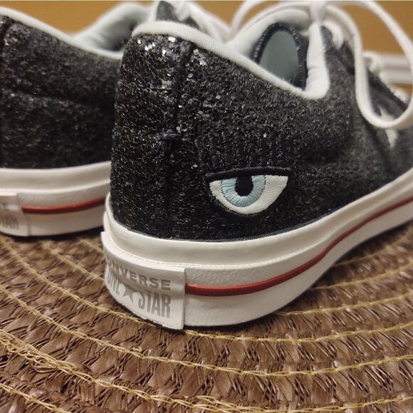 Converse X Chiara Ferragni One Star Ox Low Black 6 EUC - Picture 5 of 8